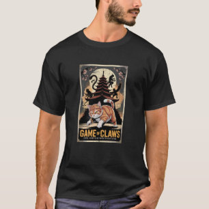 Camiseta Jogo de Garras Saga Épica do Gato Templo da Fera G