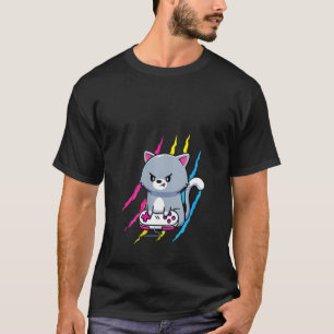 Camiseta Jogo de Geek Gaymer Pansexual - Lgbt