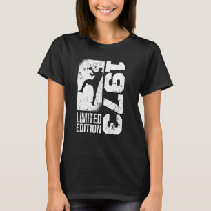Camiseta Jogo de handebol de 1973 Birthday Handball de 1973