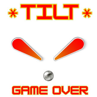 Camiseta Jogo De Inclinação Sobre Pinball