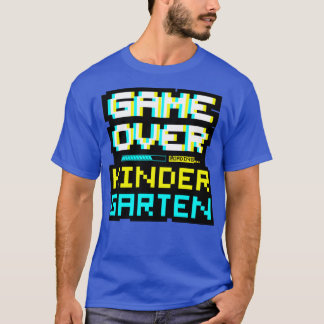 Camiseta Jogo de jogadores de volta para o Kindergarten Kin