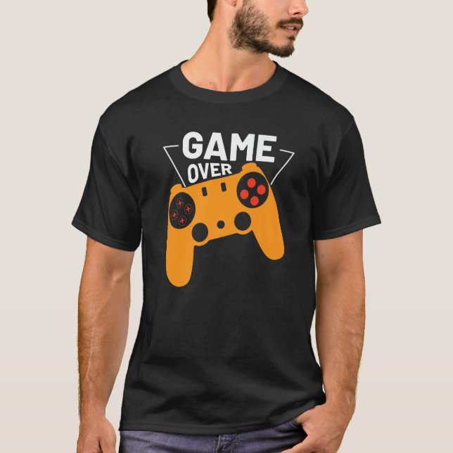 Camiseta Jogo de jogos sobre Videos games de jogos (Frente)