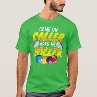 Camiseta Jogo de Loteria Bingo Jogadores Sortudos Família P