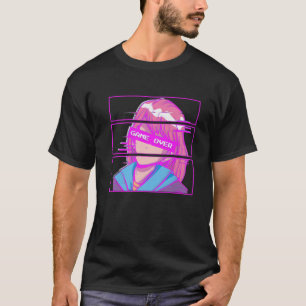 Camiseta Jogo De Menina De Animação Sobre O Episódio Jap