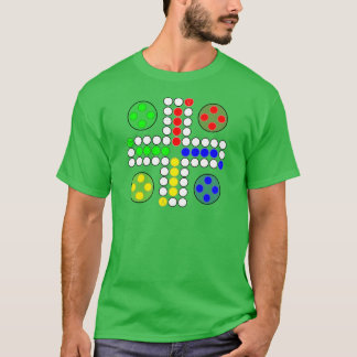 Camiseta Jogo de mesa do clássico de Ludo