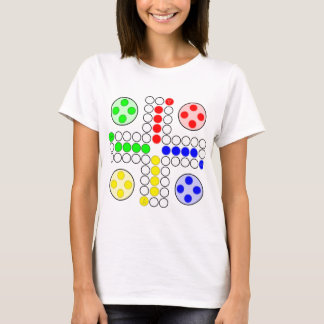 Camiseta Jogo de mesa do clássico de Ludo