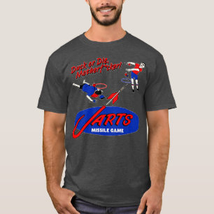 Camiseta Jogo de mísseis Duck ou Die Lawn Jarts
