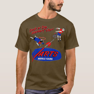 Camiseta Jogo de mísseis Duck ou Die Lawn Jarts