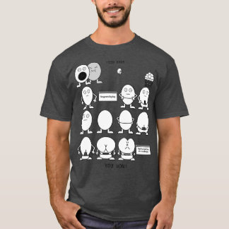 Camiseta Jogo de Ovos de Alimentos para Jogo de Eggman ITYS