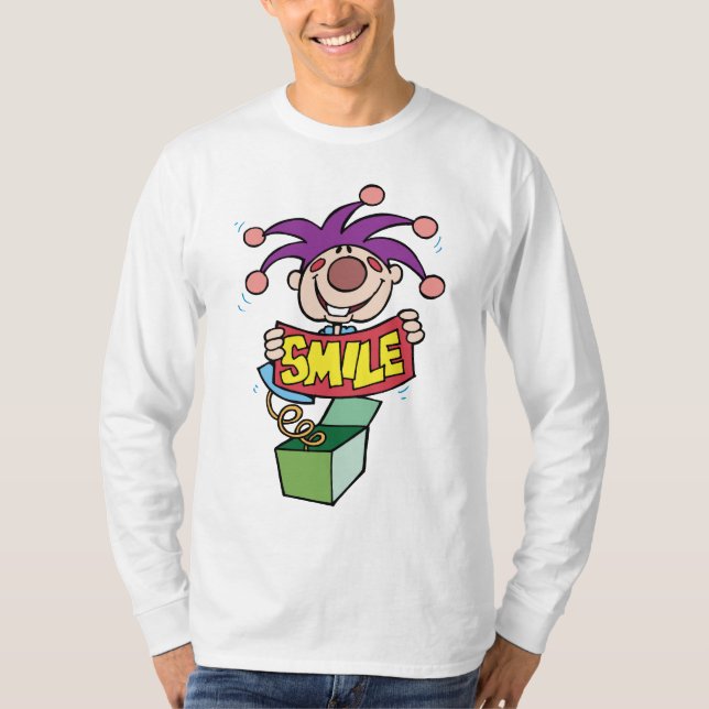 Camiseta Jogo de palavra do brinquedo da caixa de Jack do ~ (Frente)