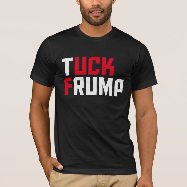 Camiseta Jogo de palavras engraçado de Donald Trump do (Frente)