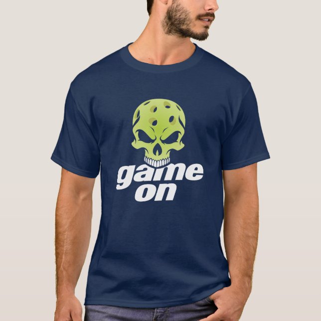 Camiseta Jogo de Pickleball no t-shirt (Frente)