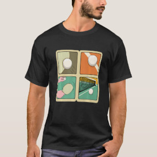 Camiseta Jogo de Pong do Campeão de Tênis mesa de  Whaff
