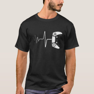 Camiseta Jogo de pulsação para jogadores de jogos Lover Gif