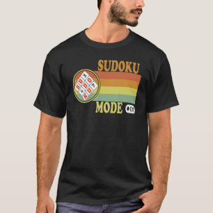 Camiseta Jogo de Quebra-Cabeça Numérico Sudoku Quebra-Cabeç