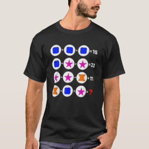Camiseta Jogo de Quiz de Matemática de Ordem de Operações P