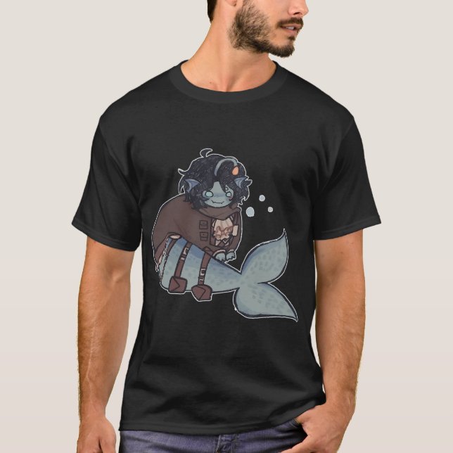 Camiseta Jogo de Terror Fofo Sebastian Solace (Frente)