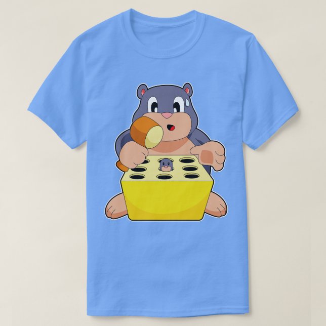 Camiseta Jogo de Toupeira (Frente do Design)