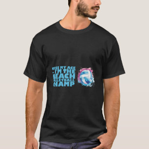 Camiseta Jogo de Treinamento de Jogador de Voleibol