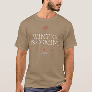 Camiseta Jogo de Tronos O Inverno está Chegando Menino pequ