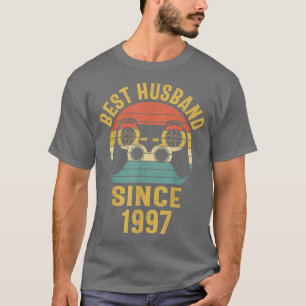 Camiseta Jogo de Vídeo 25 do Aniversário Melhor Jogador Hus
