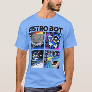 Camiseta Jogo de Vídeo Astro Bot Rescue Mission Space Warri