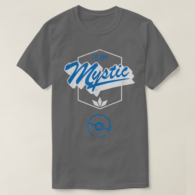 Camiseta Jogo de Vídeo da Equipe Mística  (Frente do Design)