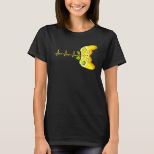 Camiseta Jogo de Vídeo de Limão de Pulso de Jogos