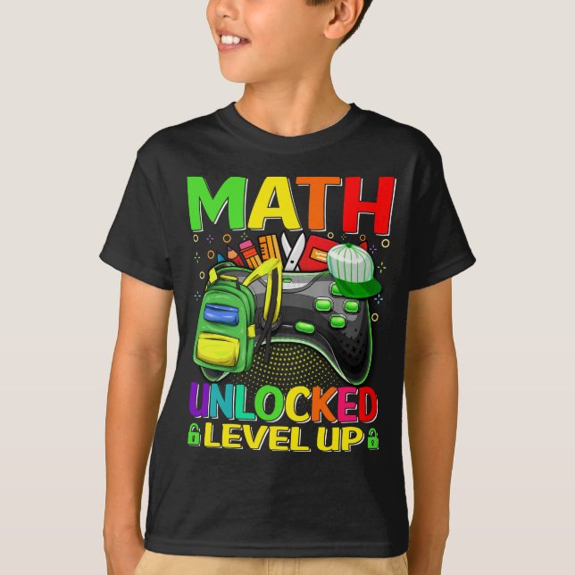 Camiseta Jogo De Vídeo De Nível Superior De Matemática Desb (Frente)