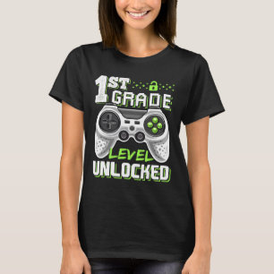 Camiseta Jogo De Vídeo Desbloqueado Da Série 1rua Voltado P