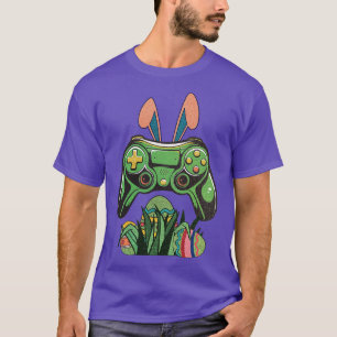 Camiseta Jogo de vídeo Dia de Páscoa Coelhinho Ovo Boys Rua