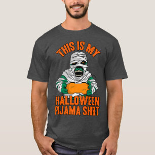 Camiseta Jogo de Vídeo Múmia do Halloween Este é o meu Hall