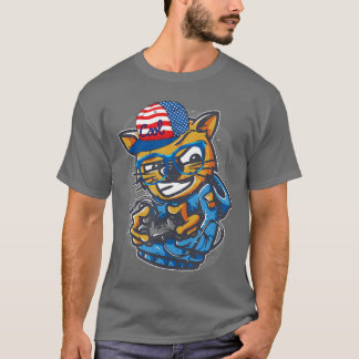Camiseta Jogo de Vídeo para Jogador combine sua Cadeira de