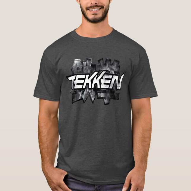 Camiseta Jogo de vídeo Tekken engraçado (Frente)