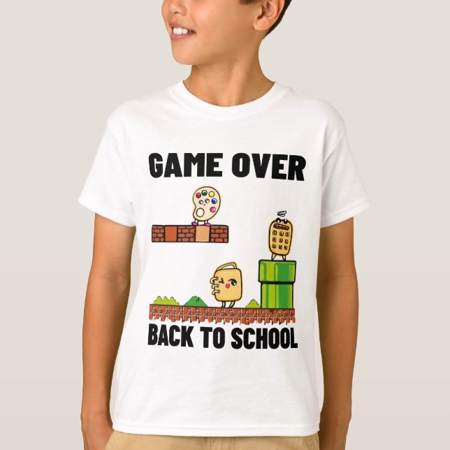Camiseta Jogo De Volta À Escola (Frente)
