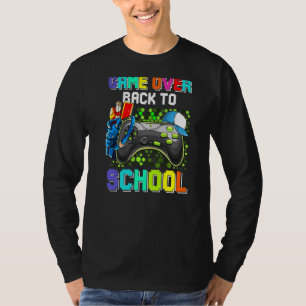 Camiseta Jogo De Volta À Escola Jogo Jogo Rapazes Primeiro