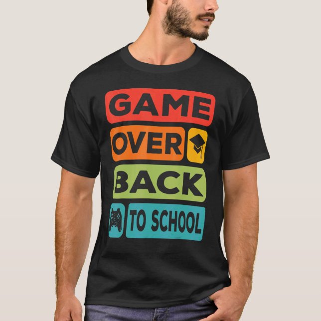 Camiseta Jogo De Volta Para A Escola O Jogo De Estudantes S (Frente)