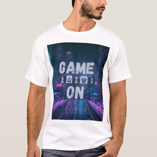 Camiseta Jogo de xadrez (Frente)