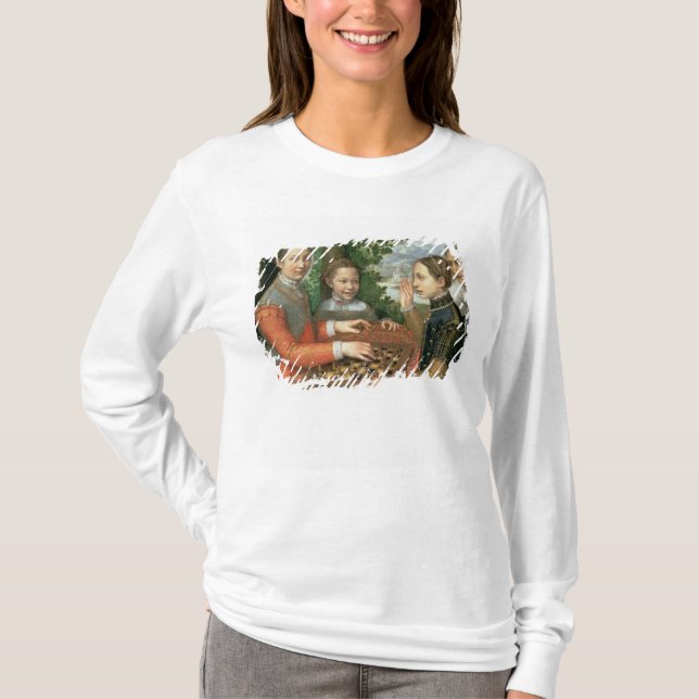 Camiseta Jogo de xadrez, 1555 (Frente)