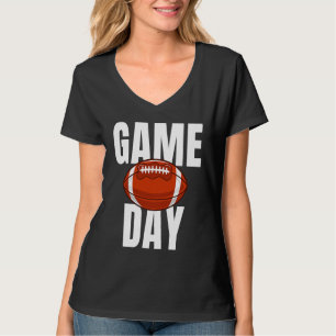 Camiseta Jogo Dia Americano de Futebol de Rugby Homens Gráf