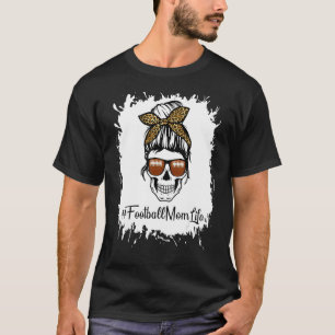 Camiseta Jogo Dia De Futebol Mãe Para As Mulheres Jogadas D
