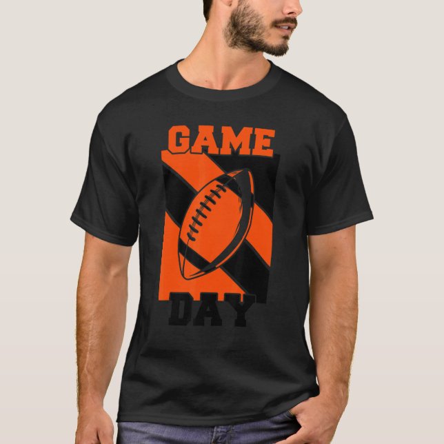 Camiseta Jogo Dia do Esporte Futebol Homens Mulheres Garoto (Frente)
