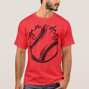 Camiseta Jogo Dia Vibes Softball Season Beball Gam