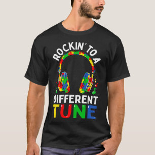 Camiseta Jogo Do Autismo - Arranhando Um Ajuste Diferente P