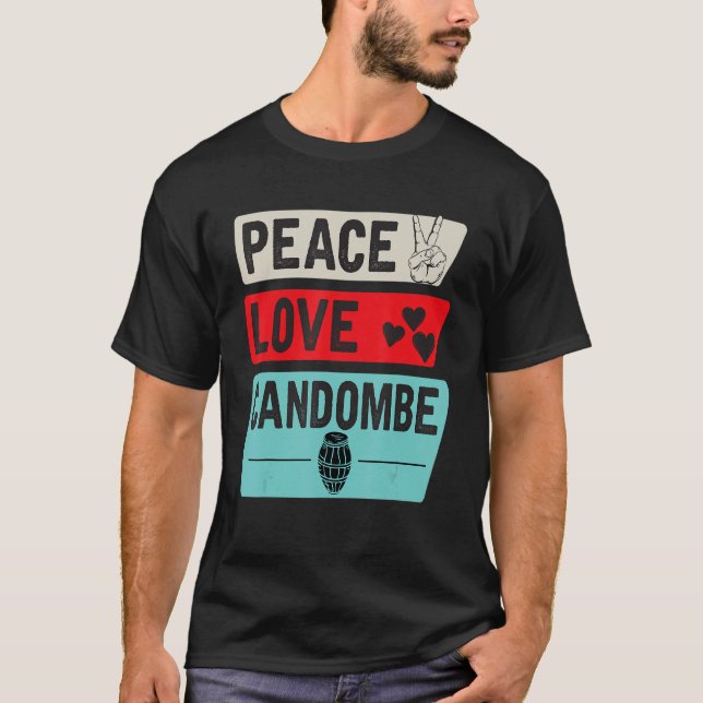 Camiseta Jogo do candombe do Candombe da Paz (Frente)