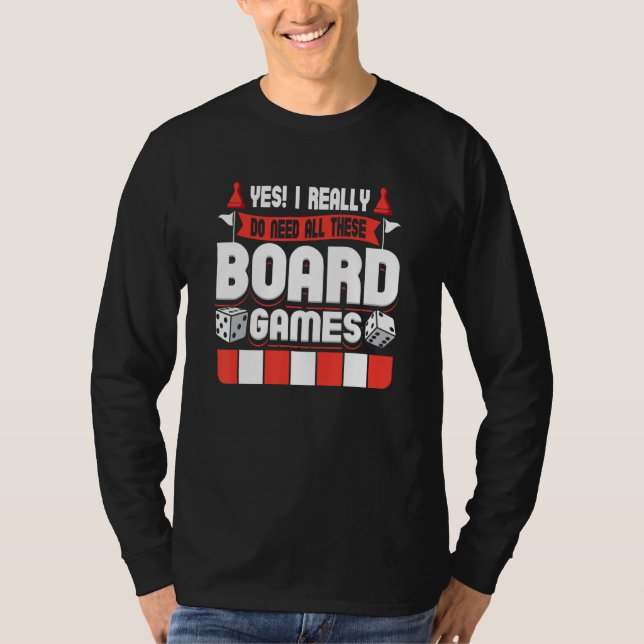 Camiseta Jogo do conselho Sim Eu Realmente Preciso De Todos (Frente)