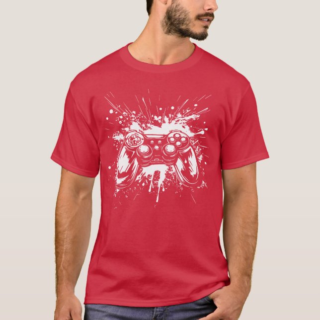 Camiseta Jogo do controlador (Frente)