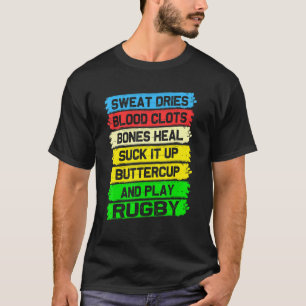Camiseta Jogo do Esporte da Equipe Jogar Sueco de Rugby