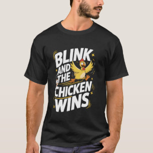 Camiseta Jogo do Frango Pisca e o Frango Vence