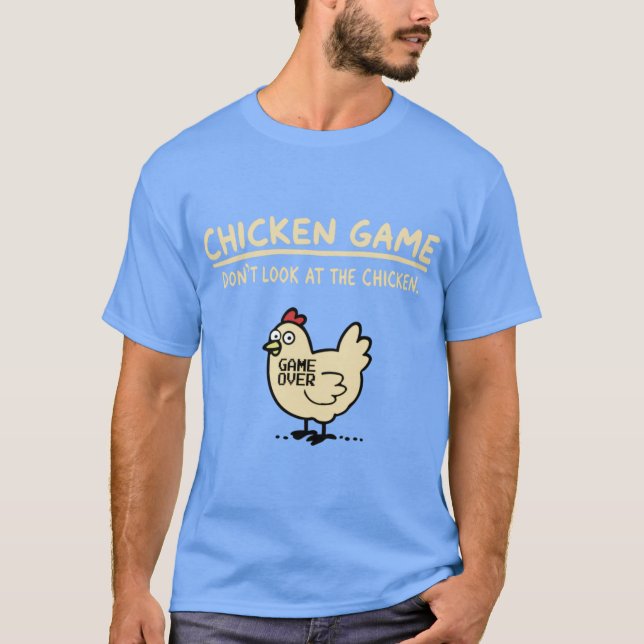 Camiseta Jogo do galo engraçado (Frente)